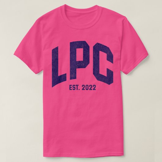 ライセンスプロフェッショナルカウンセラーLPC卒業202 Tシャツ (デザイン正面)