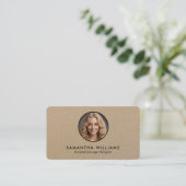 ライセンス🪔マッサージセラピストカスタムQR写真 名刺 (スタンド正面)