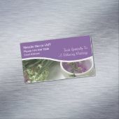 ライセンスマッサージセラピスト禅デザイン マグネット名刺 (インサイチュ)