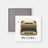 ライタタイプライター磁石 マグネット (正面/裏面)