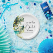 ライタリアンドルチェヴィータブライダルシャワー ペーパープレート (パーティー)