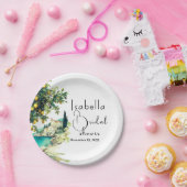 ライタリアンドルチェヴィータブライダルシャワー ペーパープレート (パーティー)