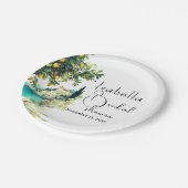 ライタリアンドルチェヴィータブライダルシャワー ペーパープレート (アングル)