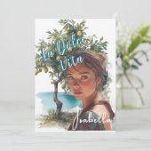 ライタリアンドルチェヴィータブライダルシャワー 招待状 (スタンド正面)