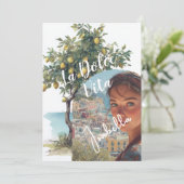 ライタリアンドルチェヴィータブライダルシャワー 招待状 (スタンド正面)