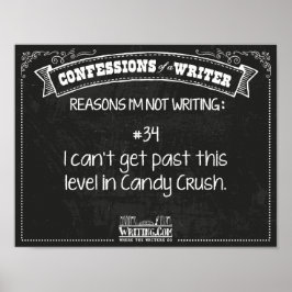 ライターの告白：理由#34 ポスター