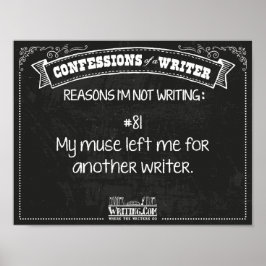 ライターの告白：理由#81 ポスター