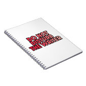 ライターの邪魔をしない ノートブック (右側)