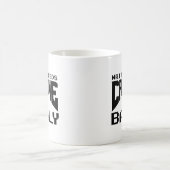 ライターはカフェインを切実に必要なコーヒーマグ コーヒーマグカップ (中央)