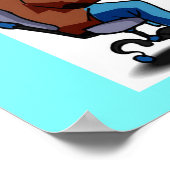 ライターや作家のためのCLICHEジョーク ポスター (角)