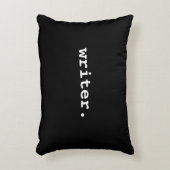 ライターアクセント枕ブラック アクセントクッション (正面(垂直))