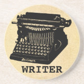 ライターアンティークタイプライター コースター (正面)