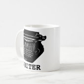 ライターアンティークタイプライター コーヒーマグカップ (正面左)