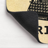 ライターアンティークタイプライター マウスパッド (コーナー)