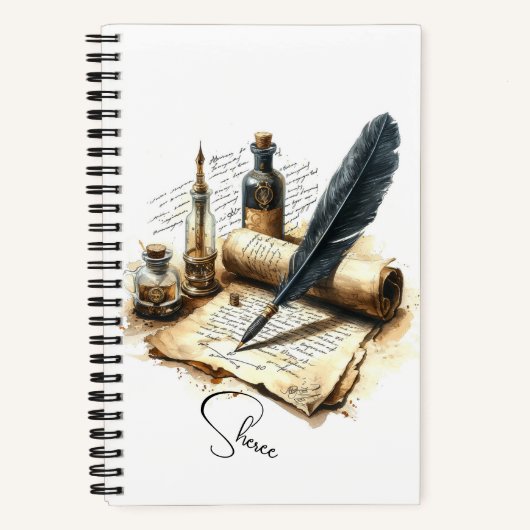 ライタースパイラルノートブック ノートブック (正面)