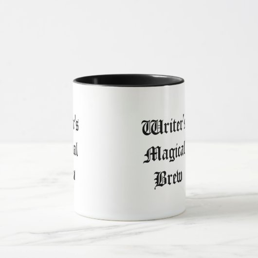 ライターズアンシェント文字テクラシックィーまたはコーヒーマグ マグカップ (中央)