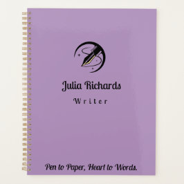 ライターズパープルプランナー プランナー手帳