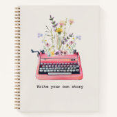 ライターズ・ノートブック　自分の物語を書け ノートブック (正面)