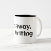 ライターブック用マグカップ作家 ツートーンマグカップ (正面右)