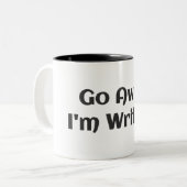 ライターブック用マグカップ作家 ツートーンマグカップ (正面左)