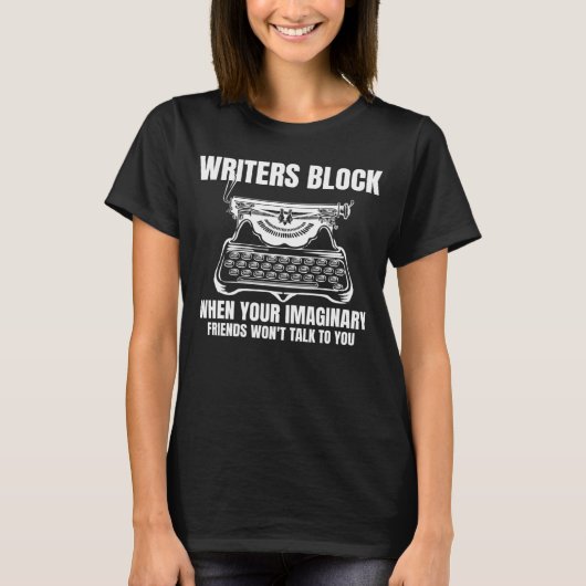 ライターブロック作家書のブックライターブロック2 Tシャツ (正面)