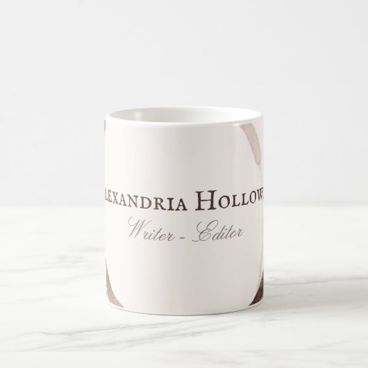 ライターユニークエディターコーヒーの汚れ コーヒーマグカップ (中央)