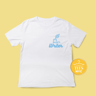 ライターライフユニセックス作家Tシャツ Tシャツ