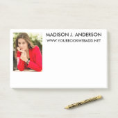 ライター作家の写真 ポストイット (デスク)