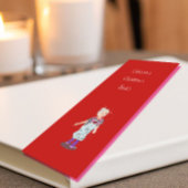 ライター作家イメージプロフェッショナル赤 スキニー名刺