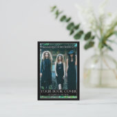 ライター作家ブックカバープロモーション大 名刺 (スタンド正面)