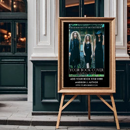 ライター作家ブックカバープロモーション ポスター