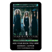 ライター作家ブックカバープロモーション マグネット (縦)