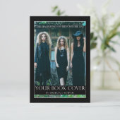 ライター作家ブックカバー |作家フォトバックプロモーション カード (スタンド正面)