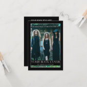 ライター作家ブックカバー |作家フォトバックプロモーション カード (正面/裏面インサイチュ)