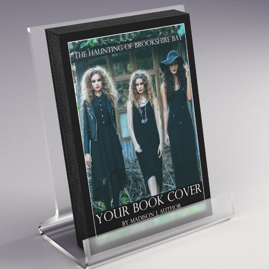 ライター作家ブックカバー |作家フォトバック大 チラシ