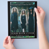 ライター作家ブックカバー |作家フォトバック大 チラシ (手)