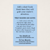 ライター作家プロモーションビッグブックカバー事業 (裏面)