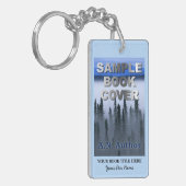 ライター作家プロモーションマーケティングブックカバー キーホルダー (正面左)