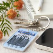 ライター作家プロモーションマーケティングブックカバー キーホルダー (正面右)