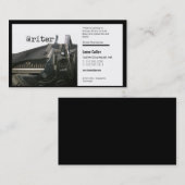 ライター名刺（タイプライター） 名刺 (正面/裏面)