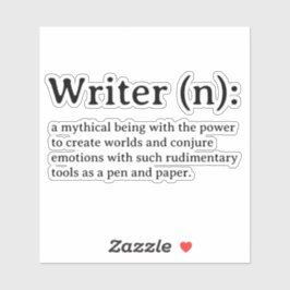 ライター定義ステッカー シール