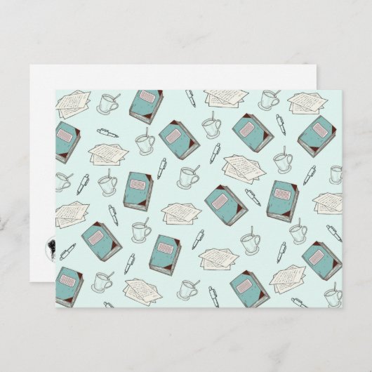 ライター用品はがき ポストカード (正面/裏面)