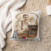 ライター装飾用クッション-心地よいと創造性 クッション (ブランケット)