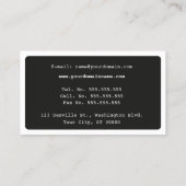 ライター/エディタ/作家名刺 名刺 (裏面)