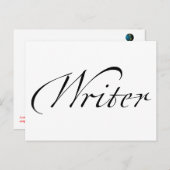 ライター ポストカード (正面/裏面)