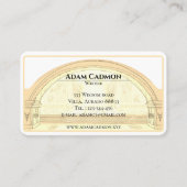 ライター/作家アンティーク クラシカル 名刺 (正面)