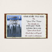 ライター/作家プロモーションブックカバー:古い紙 (正面)