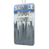 ライター/作家プロモーション：ブックカバー広告ズ カーエアーフレッシュナー (左)