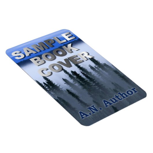 ライター/作家プロモーション:ブックカバー表示 マグネット (右側)