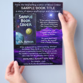 ライター 著者 書籍 宣伝 スペース サイエンスフィクション チラシ (手)